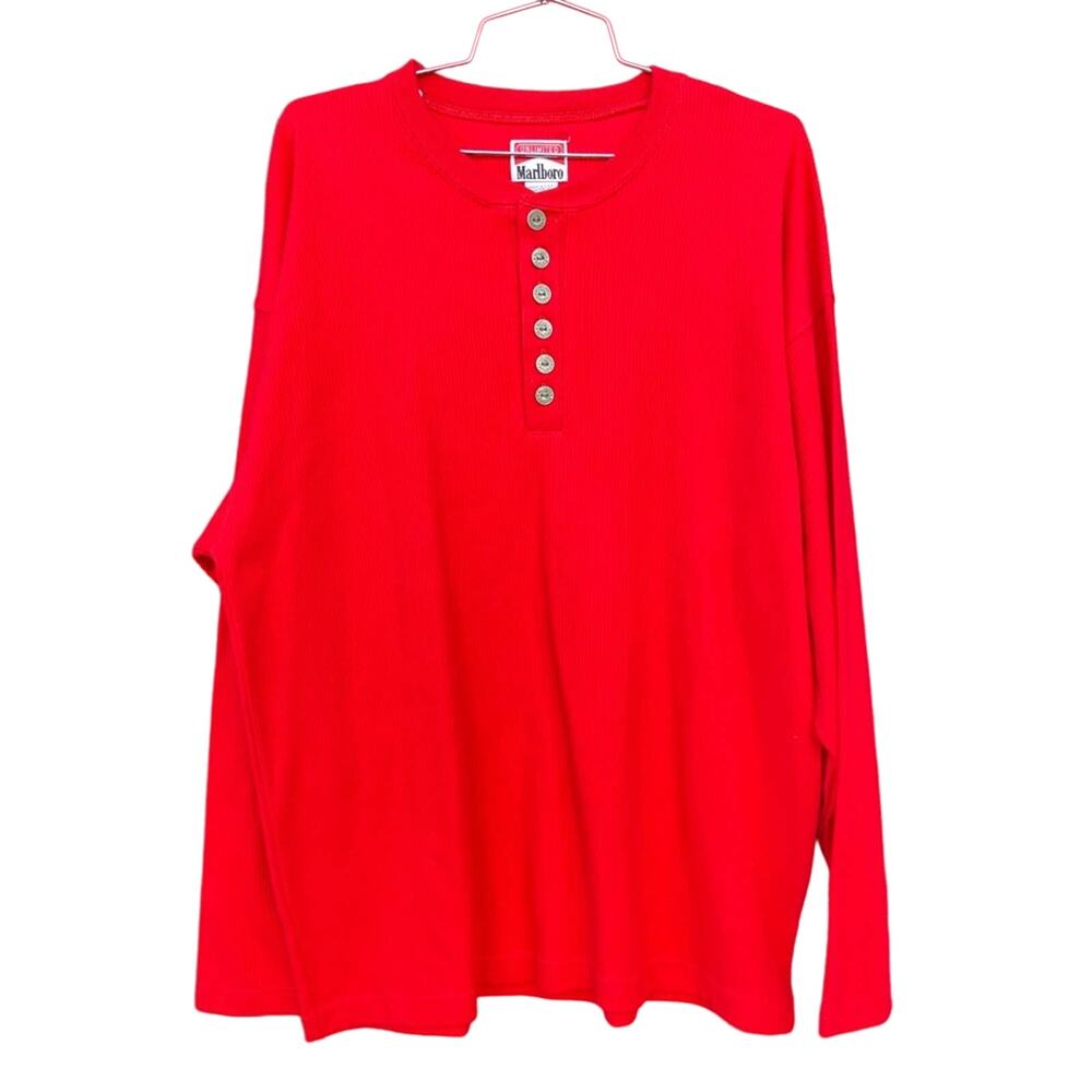 VTG Marlboro Long Sleeve Ribbed Tee